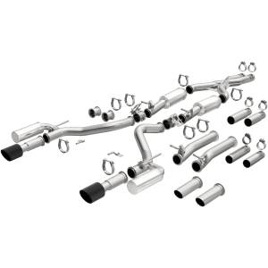 MagnaFlow Exhaust Systems & Installation | 1350 Offroad - MagnaFlow xMOD Series Carbon Fiber Tips Cat-Back System 19496 - Image 1