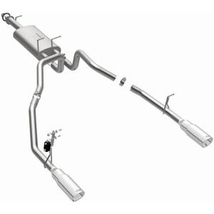 MagnaFlow Exhaust Systems & Installation | 1350 Offroad - MagnaFlow Street Series Polished Cat-Back System 19498 - Image 2