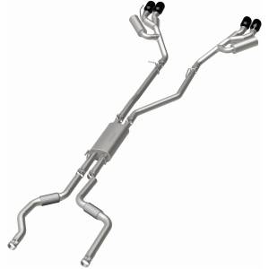 MagnaFlow Exhaust Systems & Installation | 1350 Offroad - MagnaFlow Street Series Black Chrome Cat-Back System 19515 - Image 3