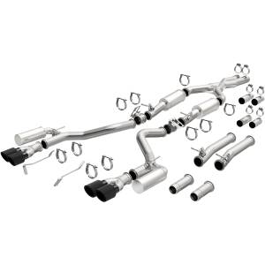 MagnaFlow Exhaust Systems & Installation | 1350 Offroad - MagnaFlow xMOD Series Carbon Fiber Tips Cat-Back System 19536 - Image 1