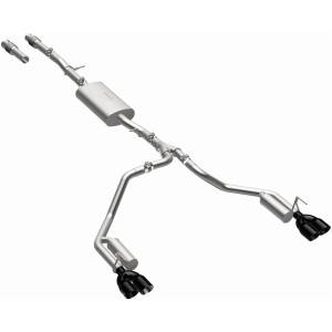 MagnaFlow Exhaust Systems & Installation | 1350 Offroad - MagnaFlow Street Series Black Chrome Cat-Back System 19543 - Image 2