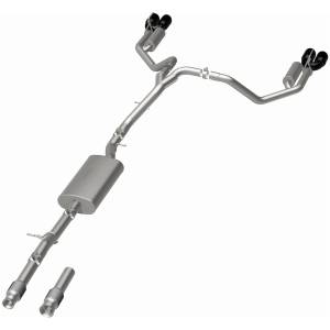 MagnaFlow Exhaust Systems & Installation | 1350 Offroad - MagnaFlow Street Series Black Chrome Cat-Back System 19543 - Image 3