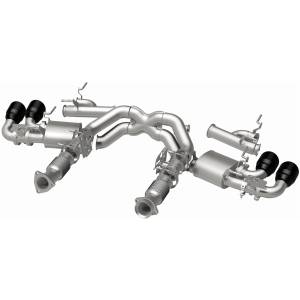 MagnaFlow Exhaust Systems & Installation | 1350 Offroad - MagnaFlow xMOD Series Black Chrome Tips Cat-Back System 19545 - Image 3