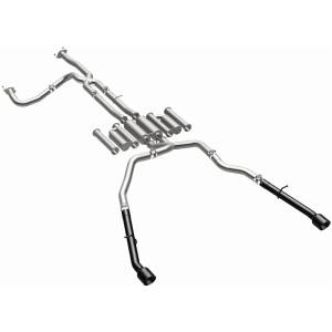 MagnaFlow Exhaust Systems & Installation | 1350 Offroad - MagnaFlow xMOD Series Black Coated Tips Cat-Back System 19552 - Image 2