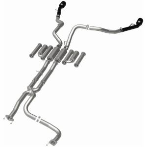 MagnaFlow Exhaust Systems & Installation | 1350 Offroad - MagnaFlow xMOD Series Black Coated Tips Cat-Back System 19552 - Image 3
