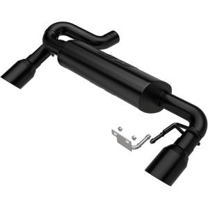 MagnaFlow Exhaust Systems & Installation | 1350 Offroad - MagnaFlow Street Series Black Coated Axle Back System 19558 - Image 1