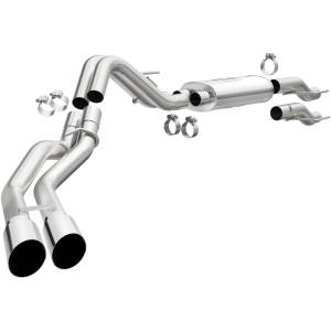 MagnaFlow Exhaust Systems & Installation | 1350 Offroad - MagnaFlow Street Series Polished Cat-Back System 19565 - Image 1