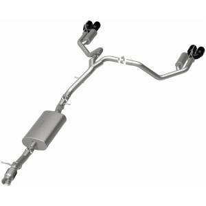 MagnaFlow Exhaust Systems & Installation | 1350 Offroad - MagnaFlow Street Series Black Chrome Cat-Back System 19580 - Image 3