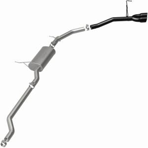 MagnaFlow Exhaust Systems & Installation | 1350 Offroad - MagnaFlow Street Series Black Coated Cat-Back System 19597 - Image 3