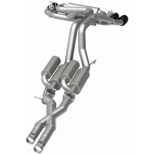 MagnaFlow Exhaust Systems & Installation | 1350 Offroad - MagnaFlow Street Series Black Chrome Cat-Back System 19598 - Image 3