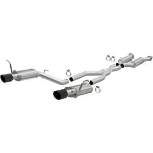 MagnaFlow Exhaust Systems & Installation | 1350 Offroad - MagnaFlow NEO Series Carbon Fiber Tips Cat-Back System 19628 - Image 1