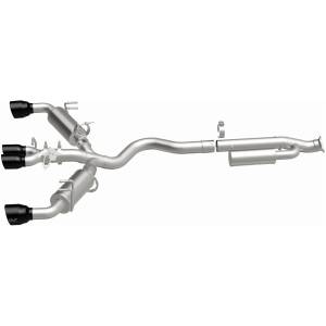 MagnaFlow Exhaust Systems & Installation | 1350 Offroad - MagnaFlow NEO Series Black Chrome Tips Cat-Back System 19631 - Image 4