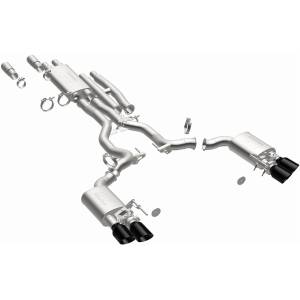 MagnaFlow Exhaust Systems & Installation | 1350 Offroad - MagnaFlow xMOD Series Black Chrome Tips Cat-Back System 19646 - Image 2