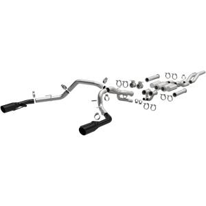 MagnaFlow Exhaust Systems & Installation | 1350 Offroad - MagnaFlow xMOD Series Black Coated Tips Cat-Back System 19651 - Image 1