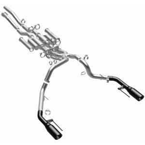 MagnaFlow Exhaust Systems & Installation | 1350 Offroad - MagnaFlow xMOD Series Black Coated Tips Cat-Back System 19651 - Image 2