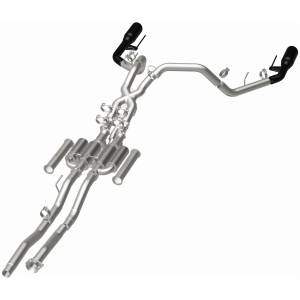 MagnaFlow Exhaust Systems & Installation | 1350 Offroad - MagnaFlow xMOD Series Black Coated Tips Cat-Back System 19651 - Image 3