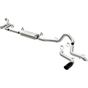 MagnaFlow Exhaust Systems & Installation | 1350 Offroad - MagnaFlow Overland Series Black Chrome Cat-Back System 19678 - Image 1