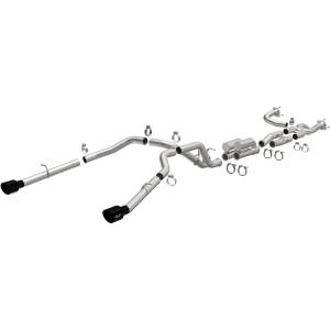 MagnaFlow Exhaust Systems & Installation | 1350 Offroad - MagnaFlow SPEQ Series Black Chrome Cat-Back System 19704 - Image 1