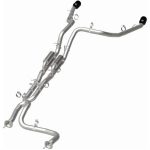 MagnaFlow Exhaust Systems & Installation | 1350 Offroad - MagnaFlow SPEQ Series Black Chrome Cat-Back System 19704 - Image 3