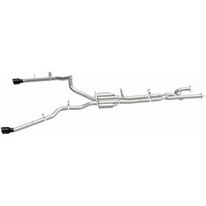 MagnaFlow Exhaust Systems & Installation | 1350 Offroad - MagnaFlow SPEQ Series Black Chrome Cat-Back System 19705 - Image 4