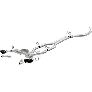 MagnaFlow Exhaust Systems & Installation | 1350 Offroad - MagnaFlow SPEQ Series Black Chrome Cat-Back System 19828 - Image 1