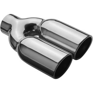 MagnaFlow Exhaust Systems & Installation | 1350 Offroad - MagnaFlow Dual Exhaust Tip - 2.25in. Inlet/3in. Outlet 35168 - Image 1