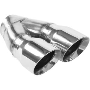 MagnaFlow Exhaust Systems & Installation | 1350 Offroad - MagnaFlow Dual Exhaust Tip - 2.25in. Inlet/3in. Outlet 35226 - Image 1