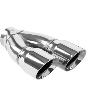 MagnaFlow Exhaust Systems & Installation | 1350 Offroad - MagnaFlow Dual Exhaust Tip - 2.25in. Inlet/3in. Outlet 35228 - Image 1